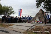 Oslavy Da ozbrojench sl Slovenskej republiky v Brezovej pod Bradlom