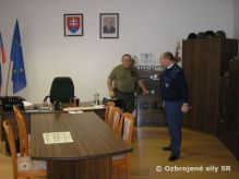 Nvteva hlavnho poddstojnka Ozbrojench sl Slovenskej republiky
