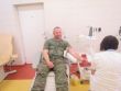 Darovanie krvi profesionlnych vojakov na Zkladni mobilnch KIS