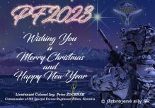 Wishes of commander of 5th SFR to Christmas