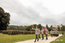 Slávnostný ceremoniál vojenskej prísahy v Banskej Bystrici