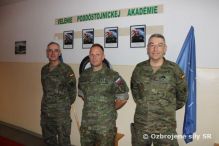 Medzinrodn spoluprca s Poddstojnckou akadmiou v 7. vcvikovom pluku Martin