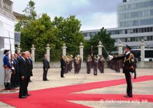 Oficilna nvteva rumunskho prezidenta na Slovensku