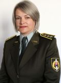 Náčelník oddelenia vnútorného riadenia podplukovníčka Mgr. Lenka Mjartanová