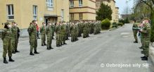 Odovzdanie odznakov a rozlúčka s príslušníkmi 1.mechanizovanej brigády