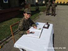 Ukončenie pôsobenia náčelníčky štábu Veliteľstva brigády bojového zabezpečenia Trenčín v OS SR